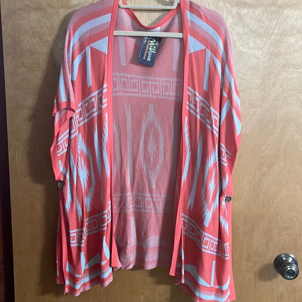 NWT persimmon beige cardigan